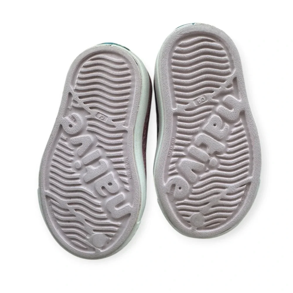 Native Glitter Pink Slip‎ On Shoes Toddler Size C4